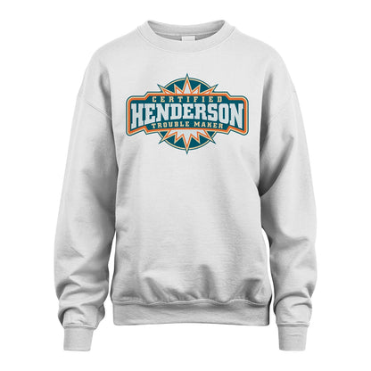 Certified Your Name Trouble Maker Shirt HENDERSON M1-36