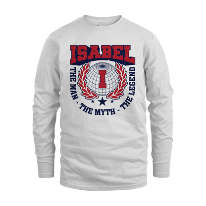 The Man The Myth The Legend Logo Shirt ISABEL M1-30