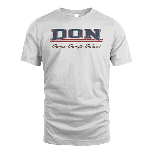 The Man The Myth The Legend Vintage Shirt DON M1-6