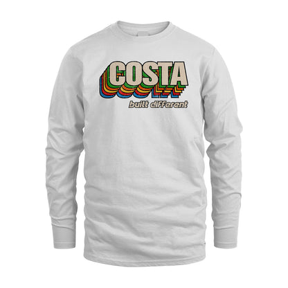 Your Name Built Different Retro Shirt COSTA M1-26