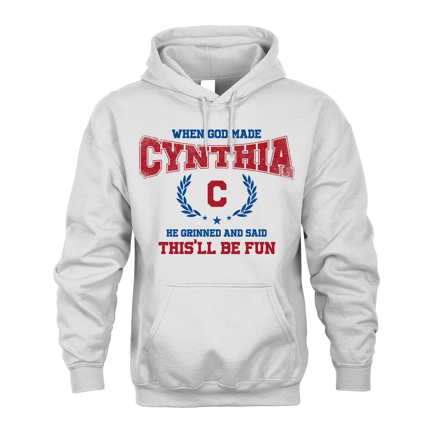 When God Made He Grinned And Said This'll Be Fun Shirt CYNTHIA M1-12