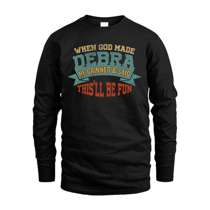 The Man The Myth The Legend Sporty Shirt DEBRA M1-15