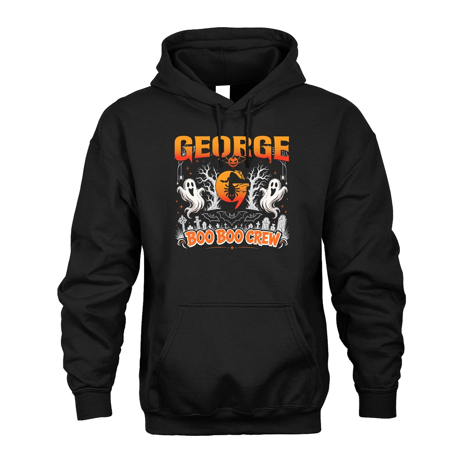 Boo Boo Crew Halloween Custom Name Shirt GEORGE M1-28