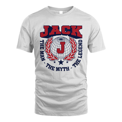 The Man The Myth The Legend Logo Shirt JACK M1-30