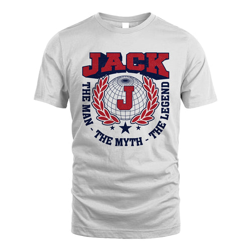 The Man The Myth The Legend Logo Shirt JACK M1-30