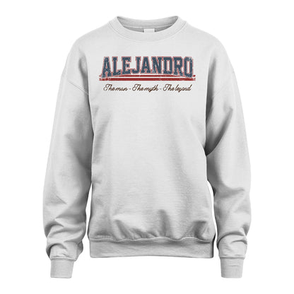 The Man The Myth The Legend Vintage Shirt ALEJANDRO M1-6