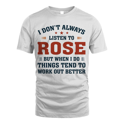 I Don't Always Listen To... ROSE M1-2