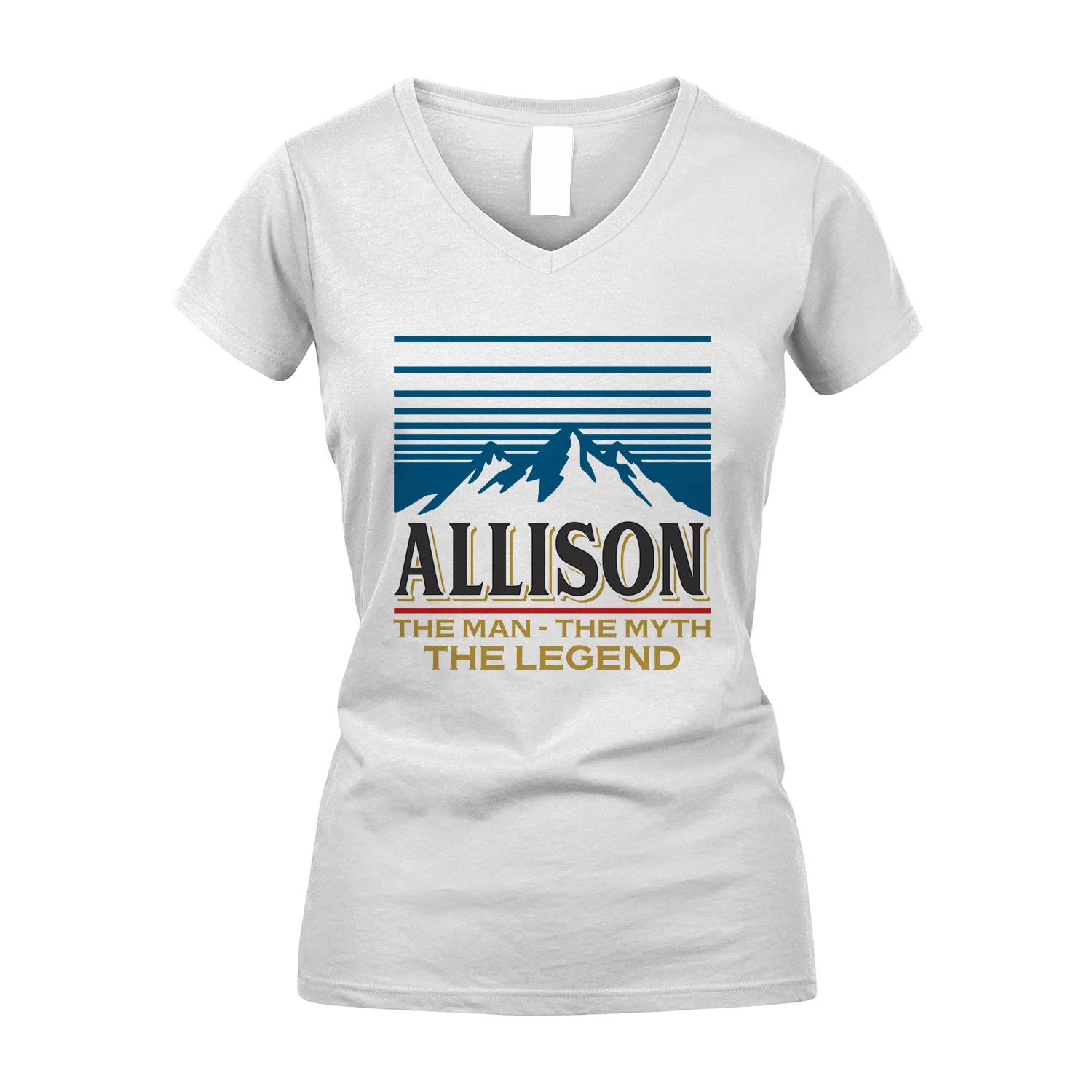 The Man The Myth The Legend Vintage Mountain Shirt ALLISON M1-19