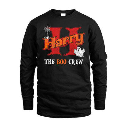 The Boo Crew Halloween Custom Name Shirt HARRY M1-22