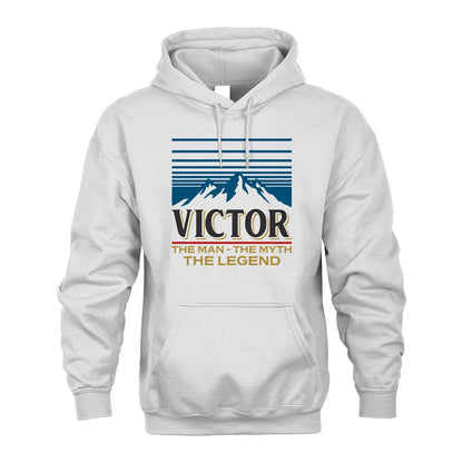 The Man The Myth The Legend Vintage Mountain Shirt VICTOR M1-19