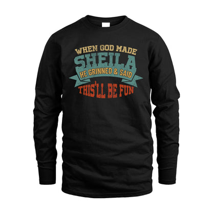The Man The Myth The Legend Sporty Shirt SHEILA M1-15
