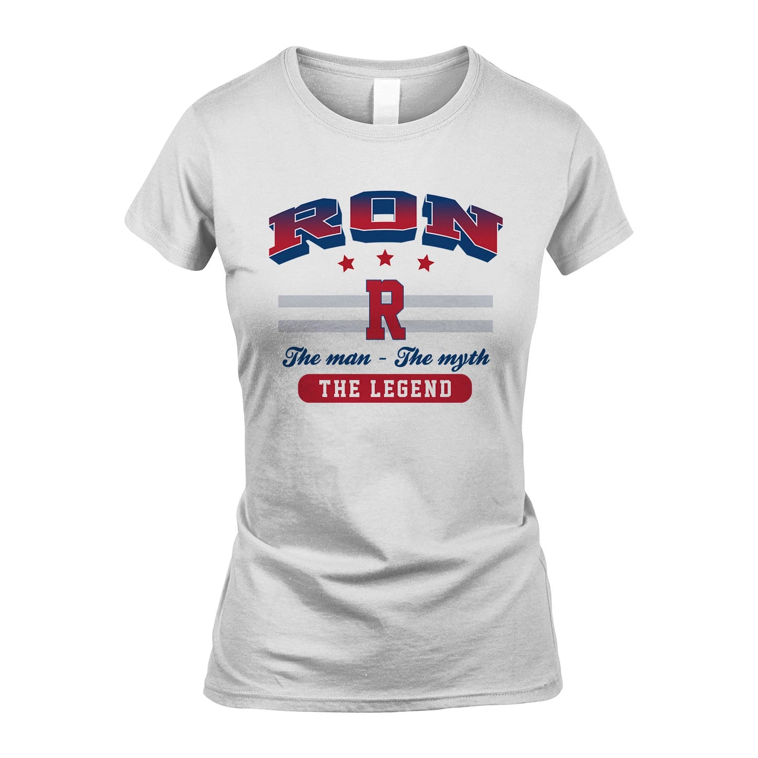 The Man The Myth The Legend With Your Name Shirt RON M1-35