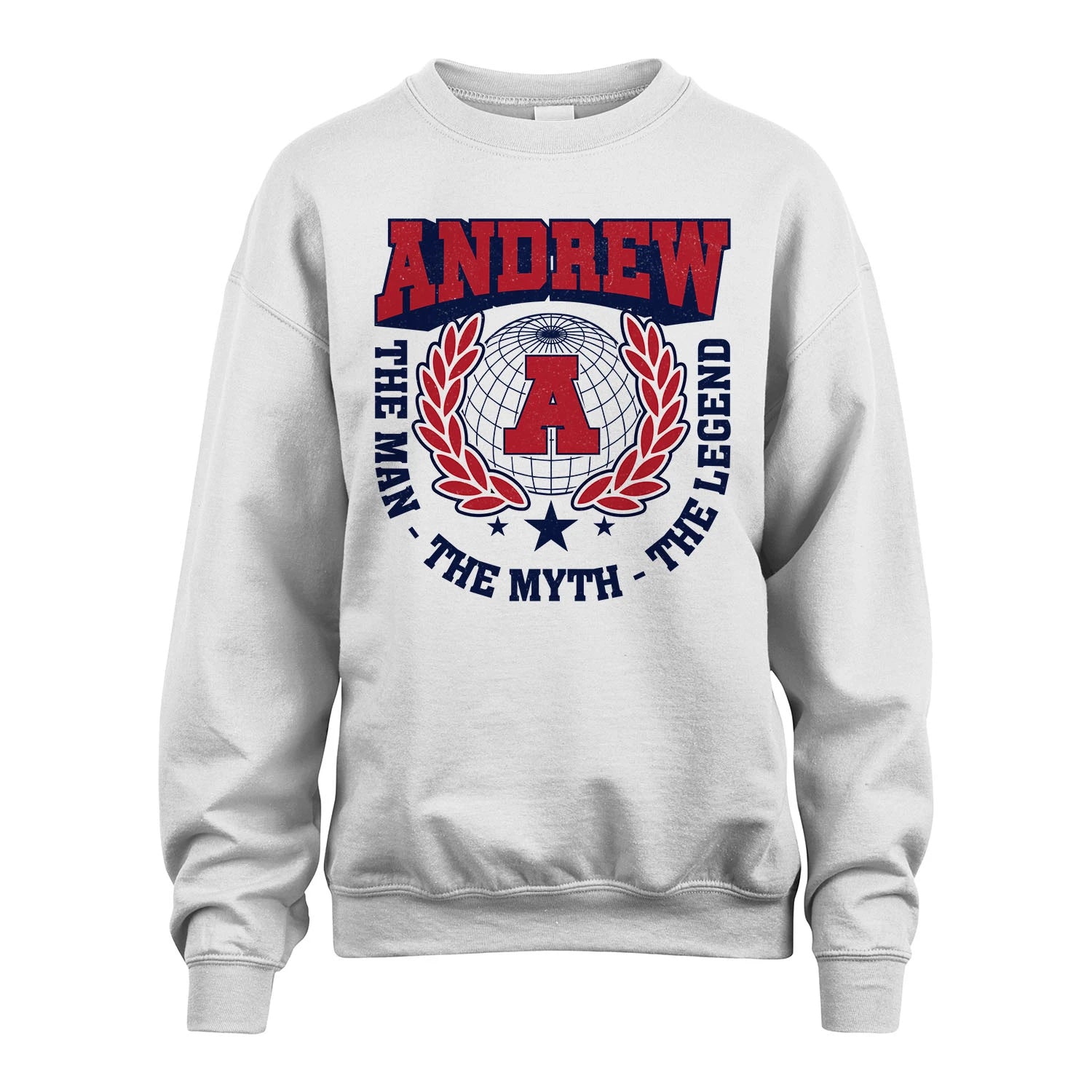 The Man The Myth The Legend Logo Shirt ANDREW M1-30