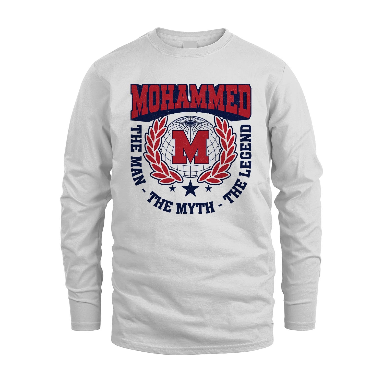 The Man The Myth The Legend Logo Shirt MOHAMMED M1-30