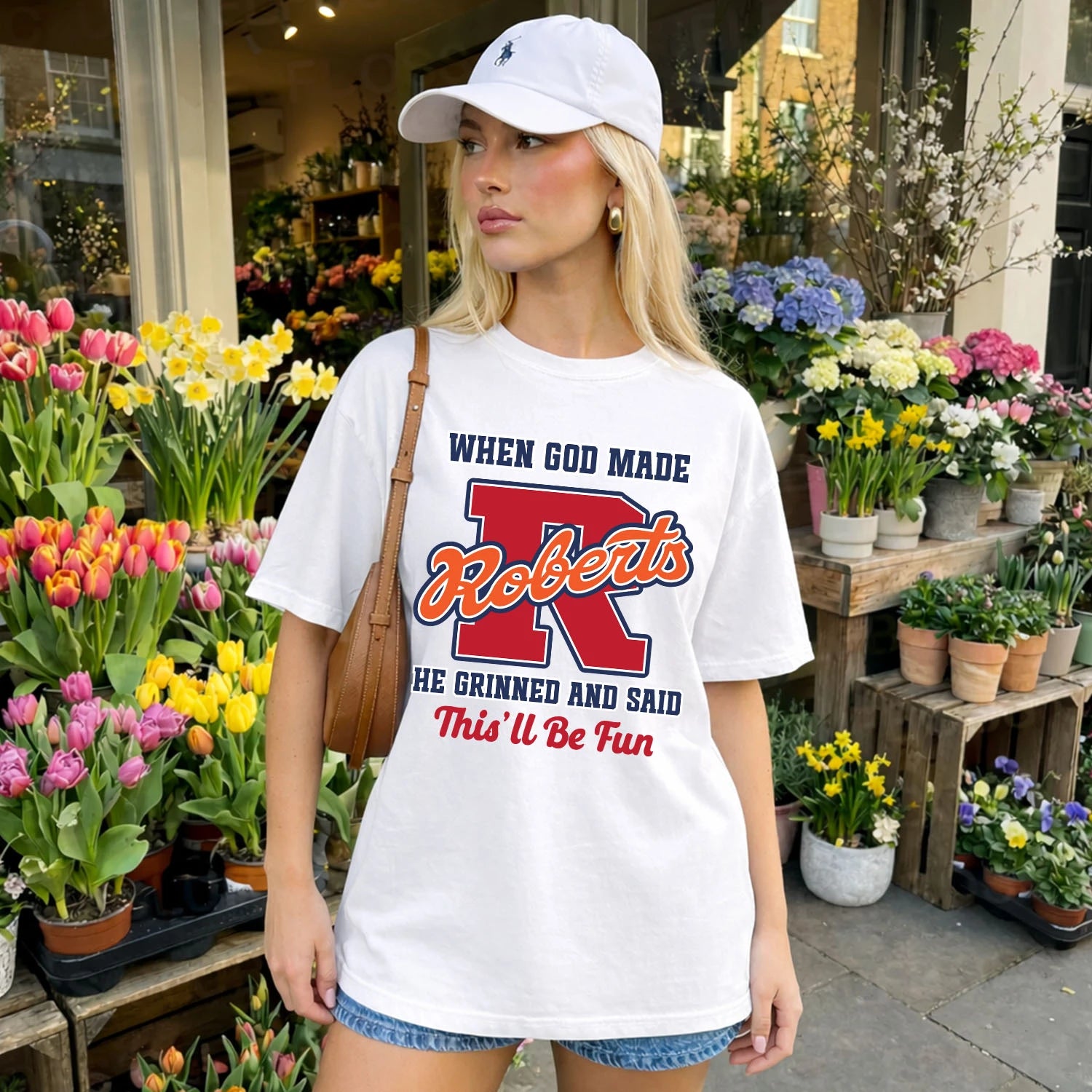God Made Your Name Custom Shirt ROBERTS M1-16