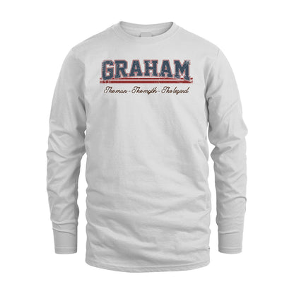 The Man The Myth The Legend Vintage Shirt GRAHAM M1-6