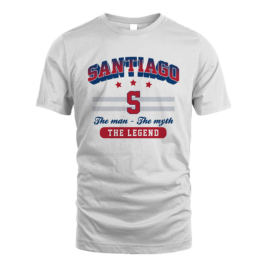 The Man The Myth The Legend With Your Name Shirt SANTIAGO M1-35