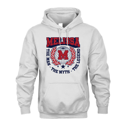 The Man The Myth The Legend Logo Shirt MELISSA M1-30
