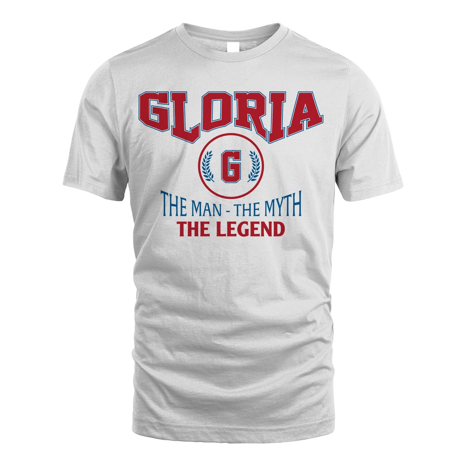 The Man The Myth The Legend Jet Style Shirt GLORIA M1-9