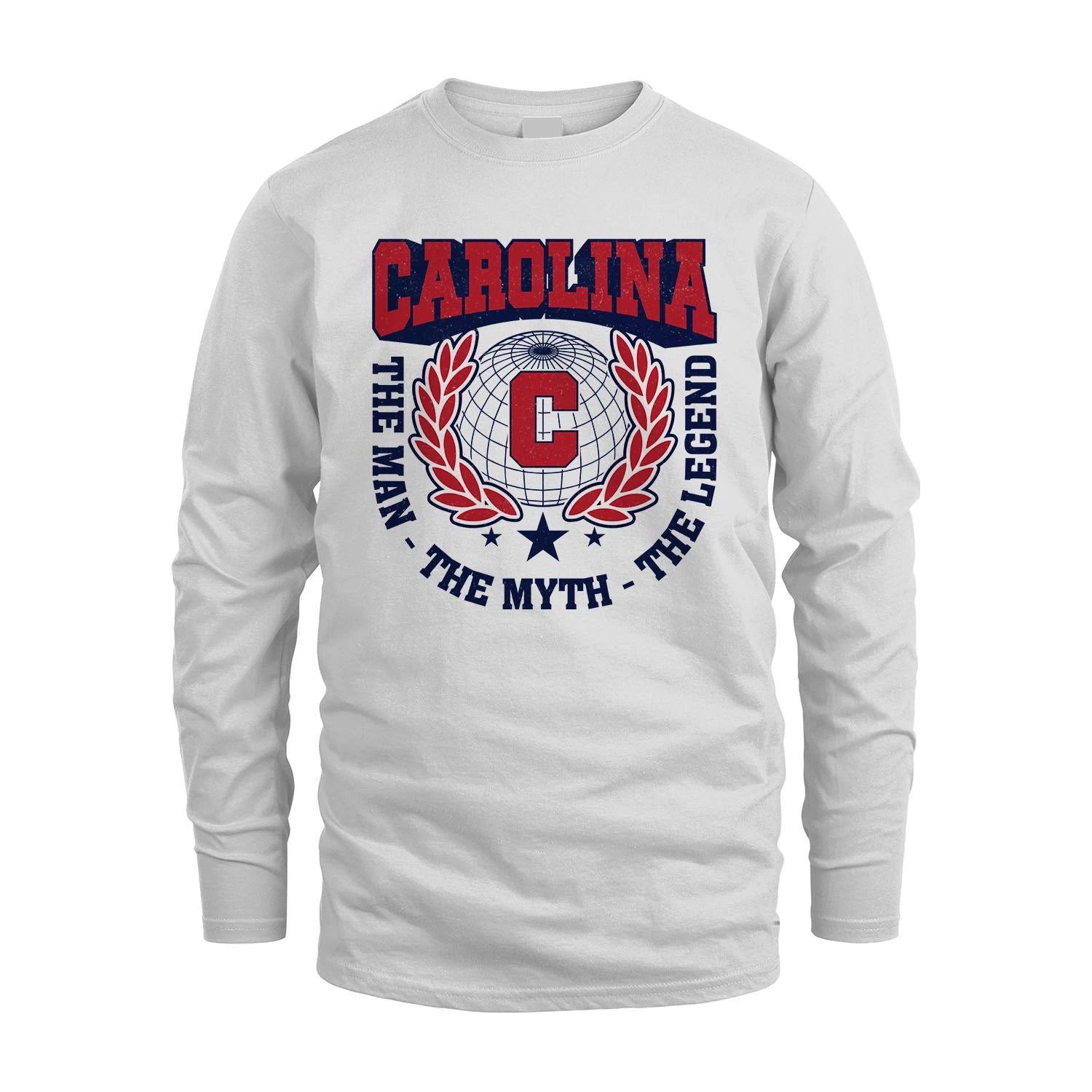 The Man The Myth The Legend Logo Shirt CAROLINA M1-30