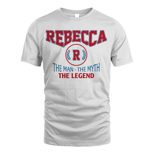 The Man The Myth The Legend Jet Style Shirt REBECCA M1-9