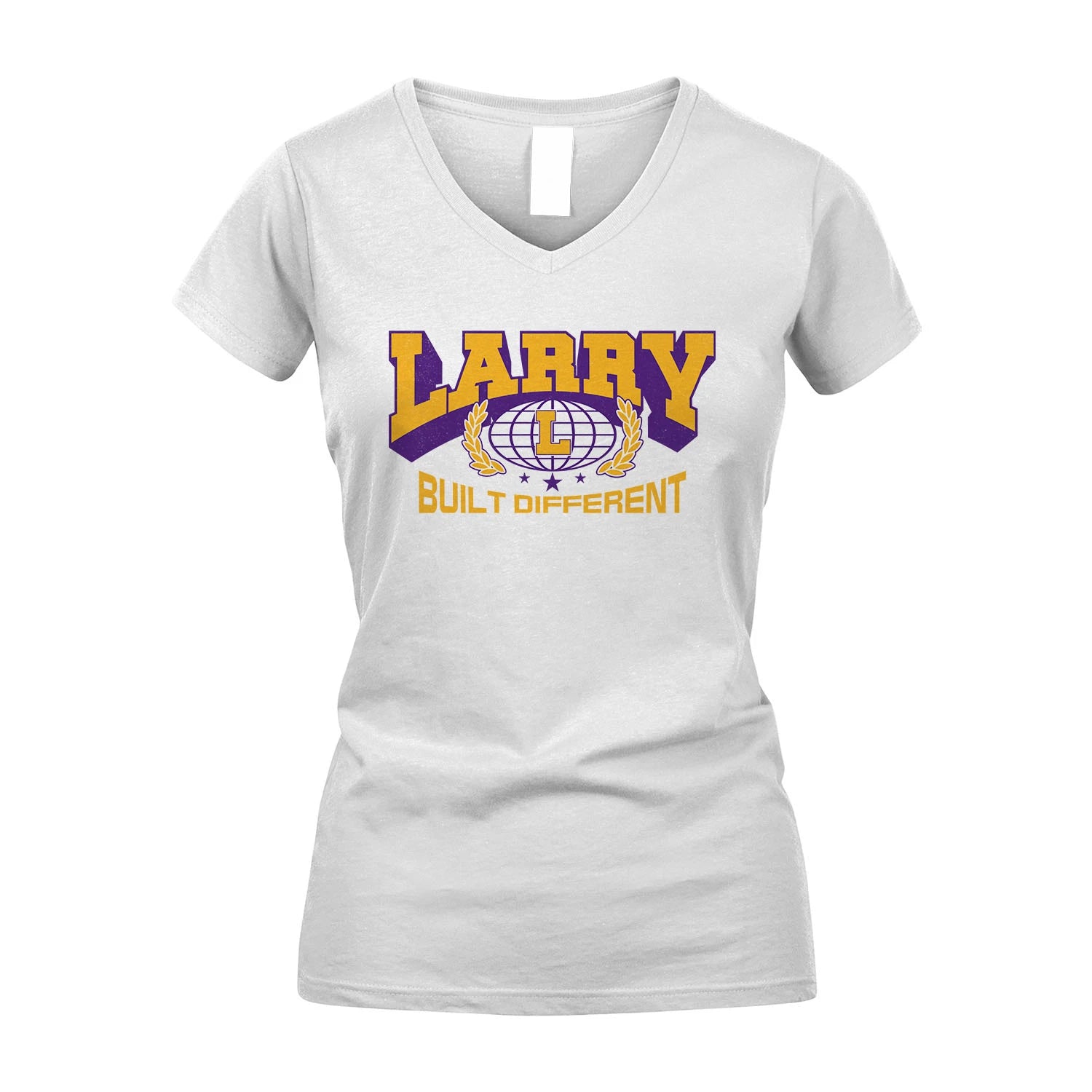 Your Name Built Different Sporty Shirt LARRY M1-32