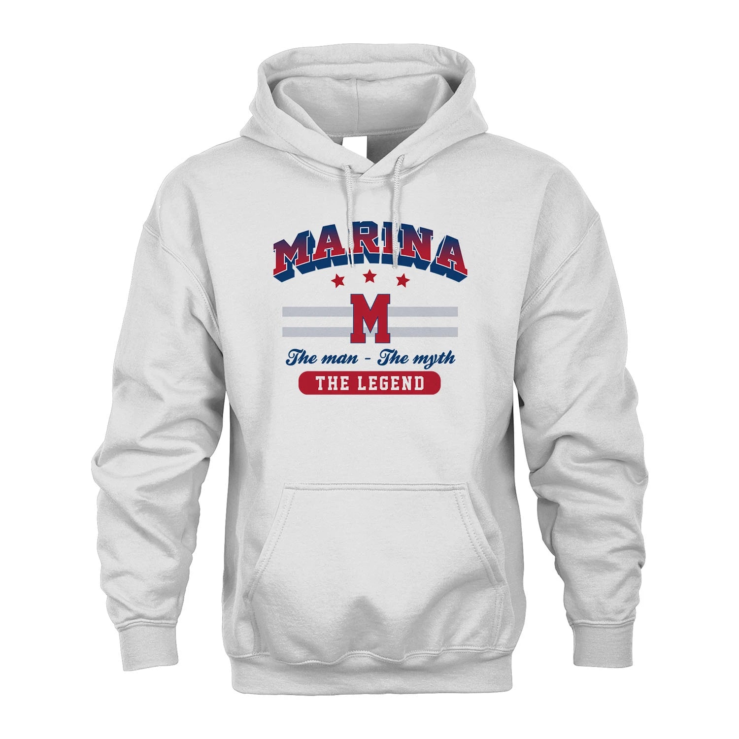 The Man The Myth The Legend With Your Name Shirt MARINA M1-35