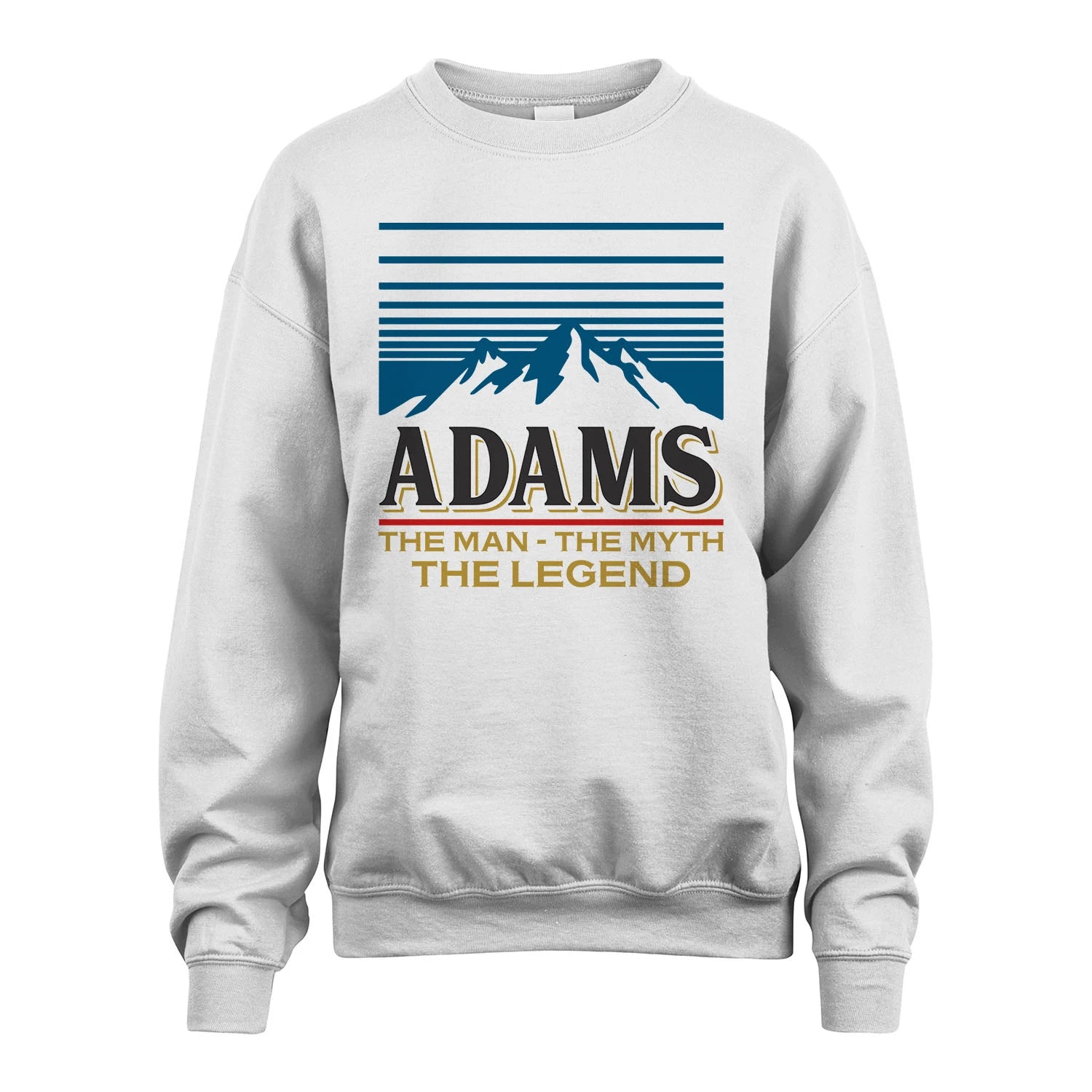 The Man The Myth The Legend Vintage Mountain Shirt ADAMS M1-19