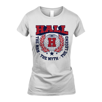 The Man The Myth The Legend Logo Shirt HALL M1-30