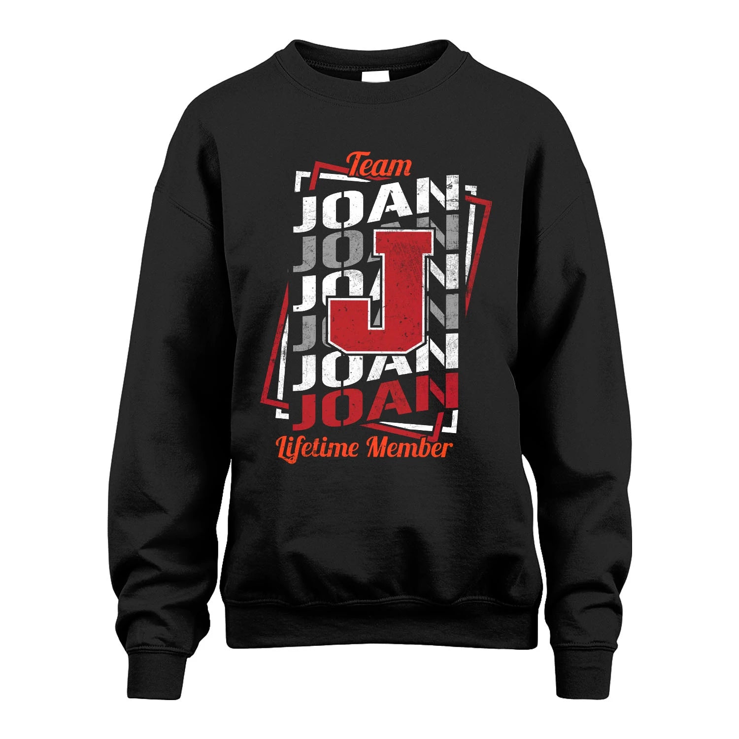 Team Your Name Lifetime Member Sporty Shirt JOAN M1-25