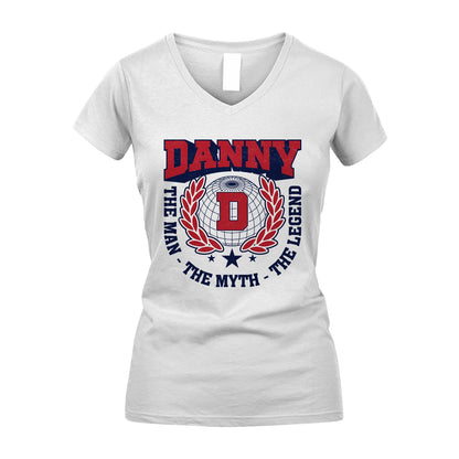 The Man The Myth The Legend Logo Shirt DANNY M1-30