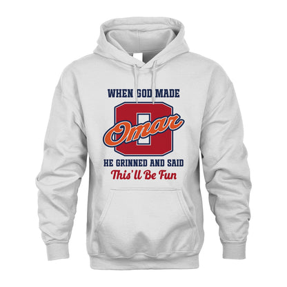 God Made Your Name Custom Shirt OMAR M1-16