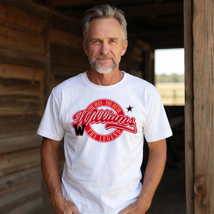 The Man The Myth The Legend Sporty Shirt WILLIAMS M1-14