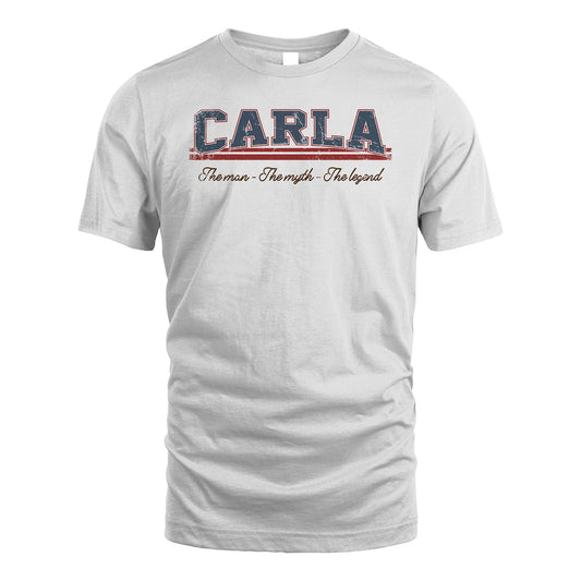 The Man The Myth The Legend Vintage Shirt CARLA M1-6