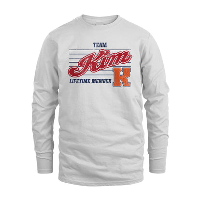 Team Your Name Lifetime Member Vintage Shirt KIM M1-24
