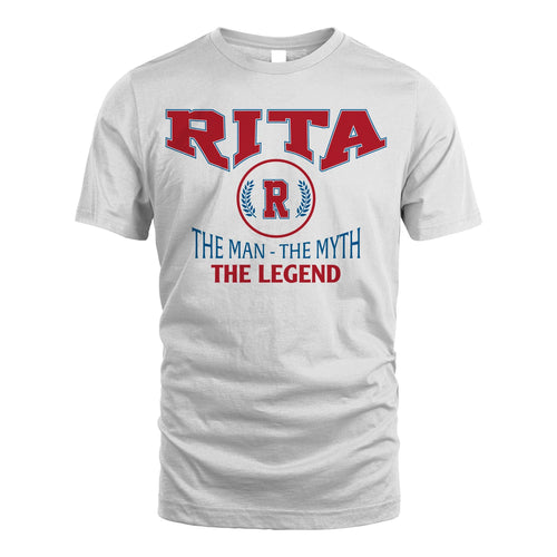 The Man The Myth The Legend Jet Style Shirt RITA M1-9