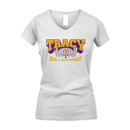 Your Name Built Different Sporty Shirt TRACY M1-32