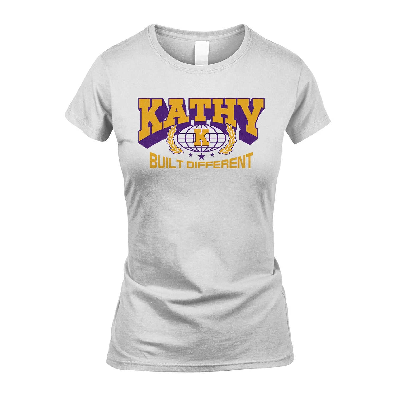 Your Name Built Different Sporty Shirt KATHY M1-32