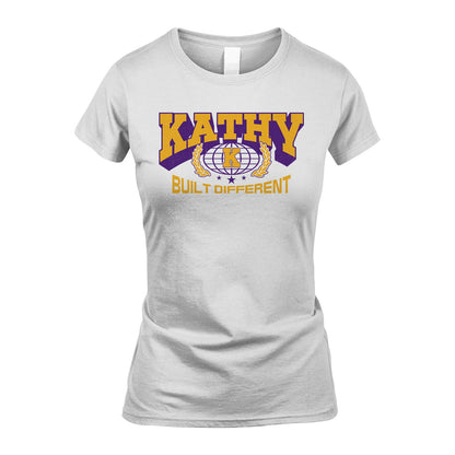 Your Name Built Different Sporty Shirt KATHY M1-32