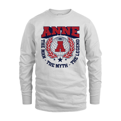 The Man The Myth The Legend Logo Shirt ANNE M1-30