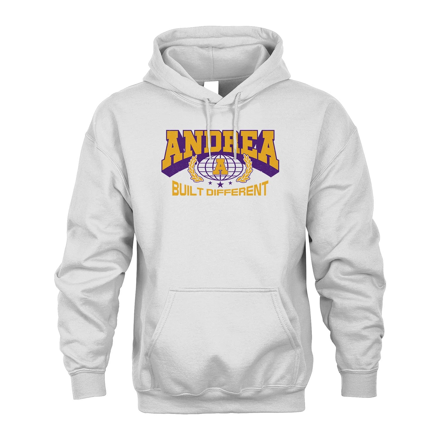 Your Name Built Different Sporty Shirt ANDREA M1-32