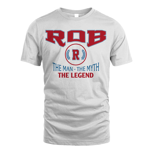 The Man The Myth The Legend Jet Style Shirt ROB M1-9