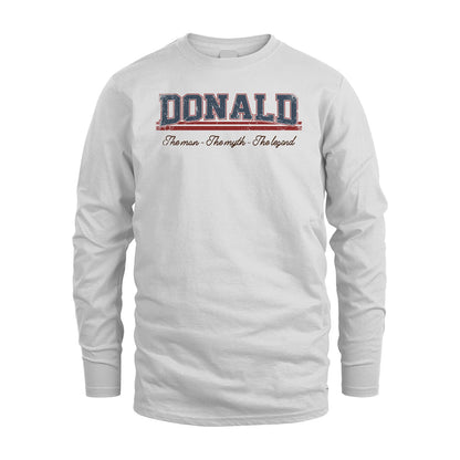 The Man The Myth The Legend Vintage Shirt DONALD M1-6