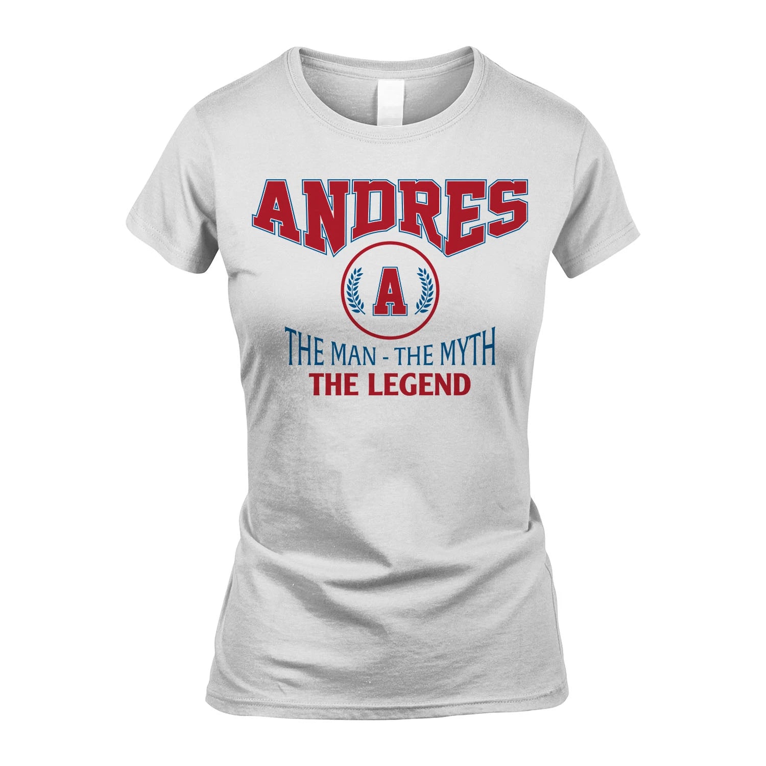 The Man The Myth The Legend Jet Style Shirt ANDRES M1-9