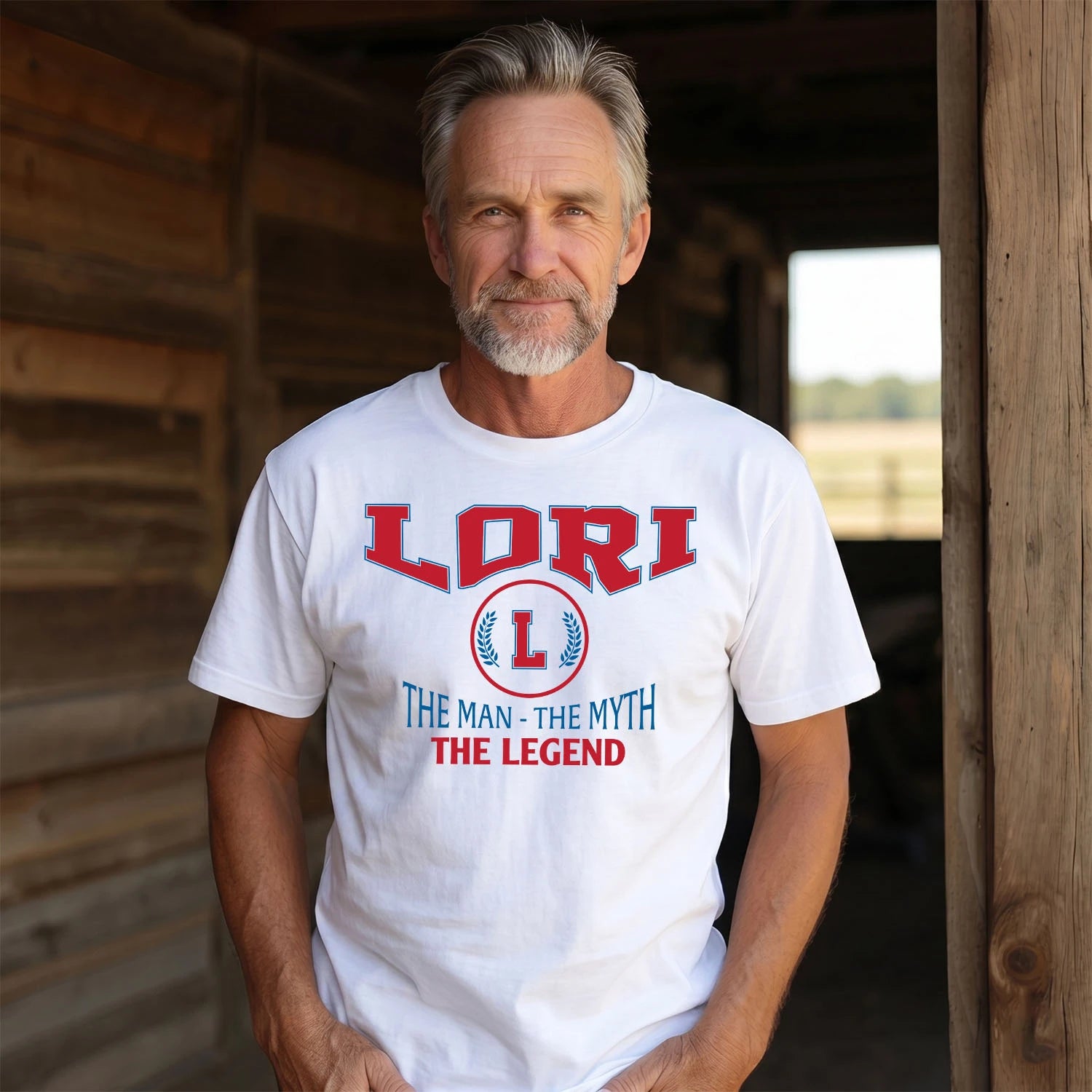 The Man The Myth The Legend Jet Style Shirt LORI M1-9