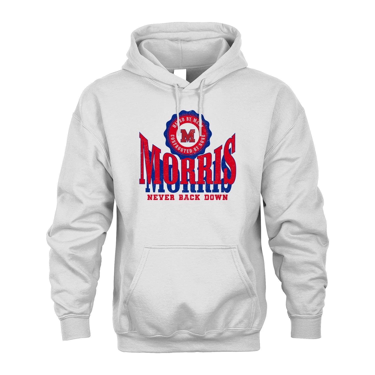 Your Name Never Back Down Shirt MORRIS M1-33