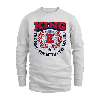 The Man The Myth The Legend Logo Shirt KING M1-30
