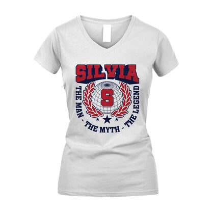 The Man The Myth The Legend Logo Shirt SILVIA M1-30