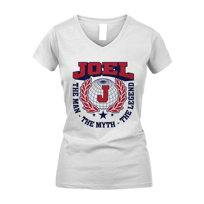 The Man The Myth The Legend Logo Shirt JOEL M1-30