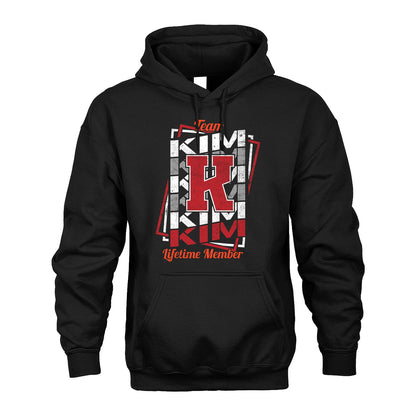 Team Your Name Lifetime Member Sporty Shirt KIM M1-25